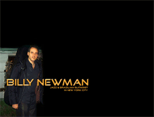 Tablet Screenshot of billynewman.com